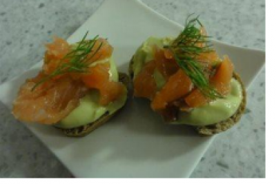 Avocadocr Me Met Gerookte Zalm En Dille Online Recepten Kookjij