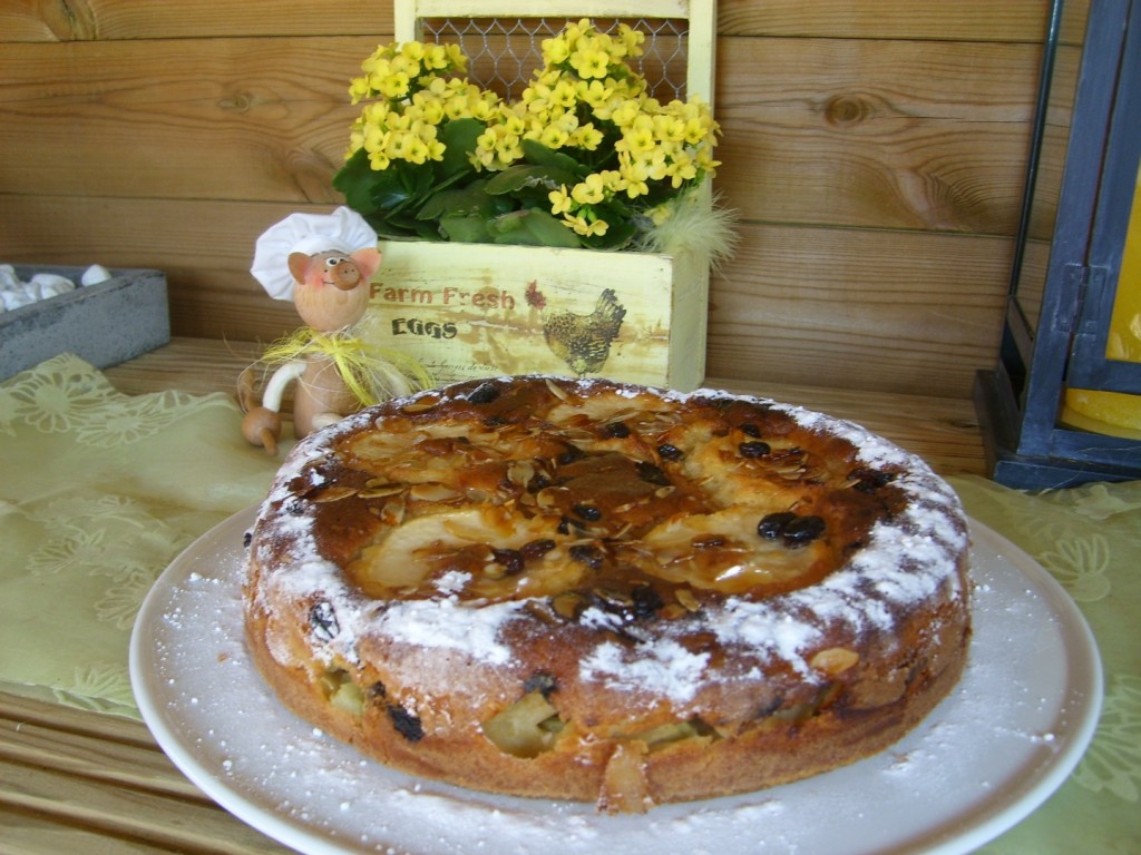 vleugel Mentaliteit De onze Dessert: cake in een springvorm met fruit en amandelschilfers - Online  Recepten - KookJij