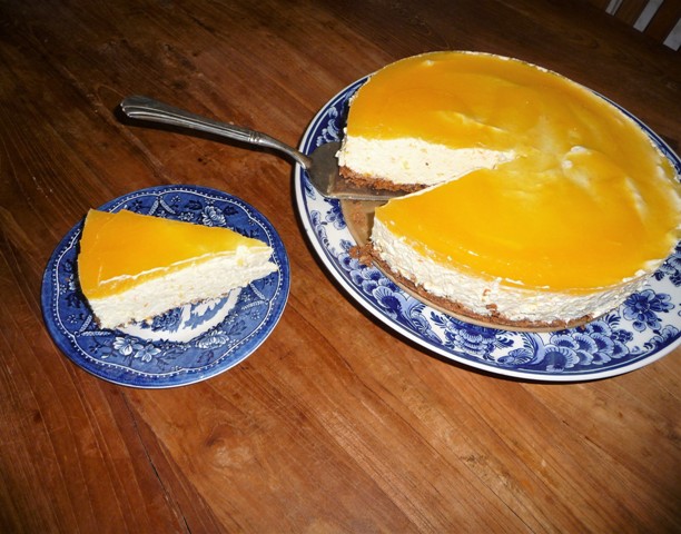Sinaasappel Yoghurttaart