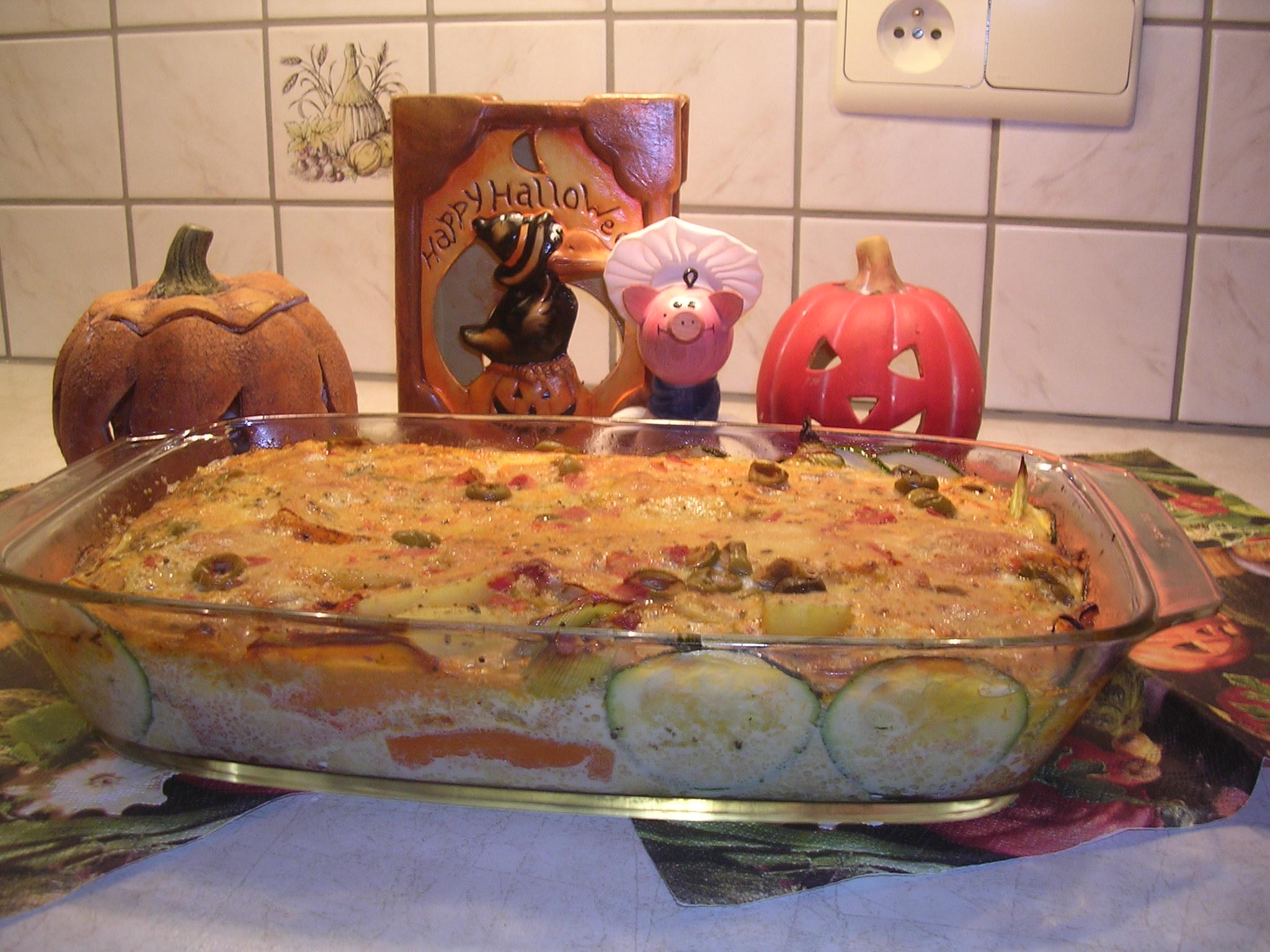 Halloween ovenschotel