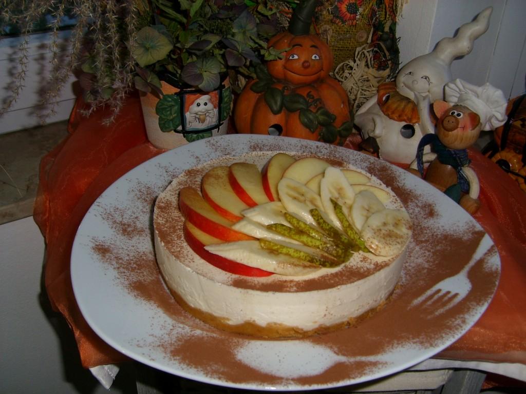 Dessert: Halloween plattekaastaart