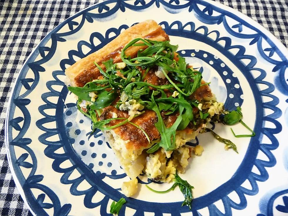 Zeevruchten Quiche met Rucola