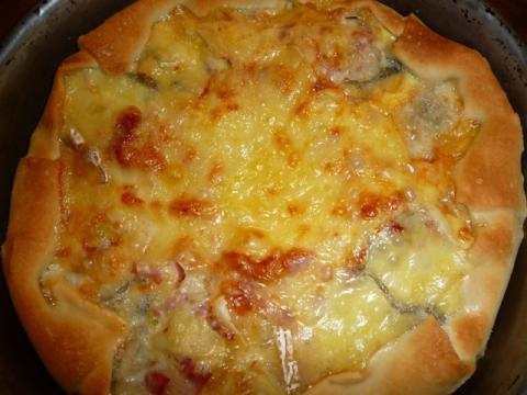 Quiche met meerdere kaas soorten