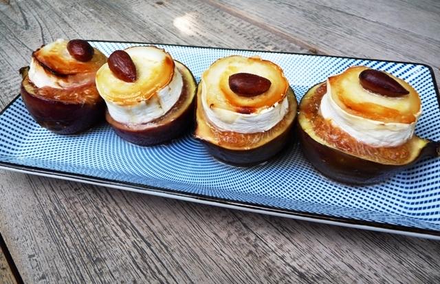 Tapas: Vijgen met geitenkaas en honing