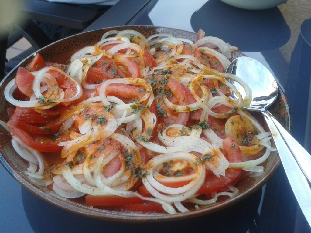 Marokkaanse tomatensalade