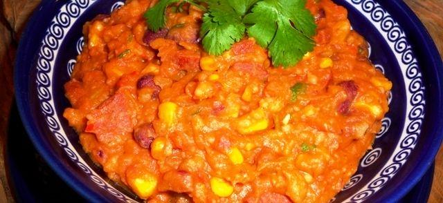 Mexicaanse stamppot met Chorizo