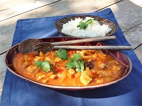 Kipcurry uit Zanzibar (Dhow-Inn)