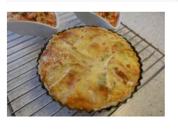 Budget Prei Quiche met Camembert 