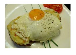 Croque Madame een zalige, complete lunch.