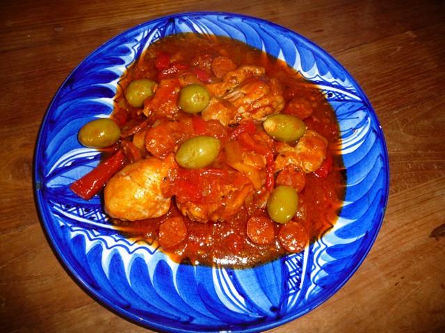 Spaanse bonenschotel met Chorizo