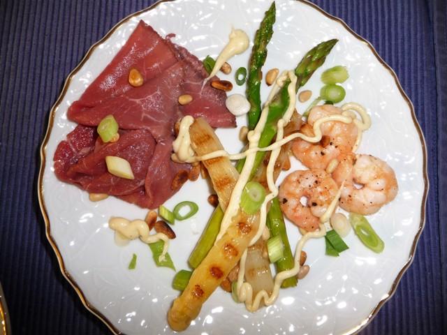 Surf & turf met asperges