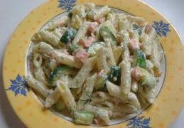 Penne met zalmroomsaus