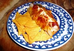 Enchiladas met gehakt vulling