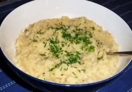 Knolselderij aardappelpuree