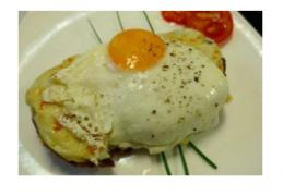 Croque Madame een zalige, complete lunch.