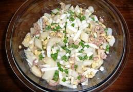 Aspergesalade met Hollandse garnalen