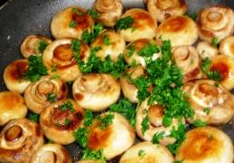 Tapas: knoflookchampignons