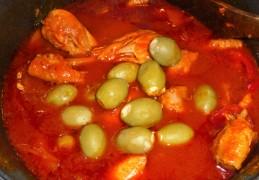 Spaanse kipstoofpot met chorizo