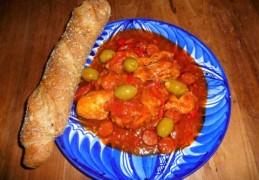 Spaanse kipstoofpot met chorizo