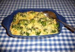 Kabeljauwgratin met broccoli