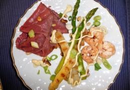 Surf & turf met asperges