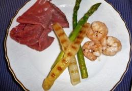 Surf & turf met asperges