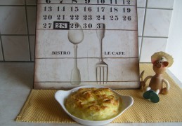 Aardappelpuree met gorgonzola 