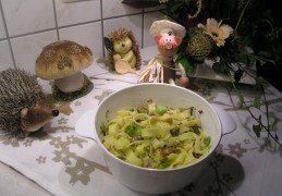 Vegetarische pasta met frisse groenten