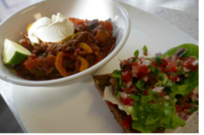 Ramon Brugmans Chili Con Carne Stoofvlees Met Uiensalsa En