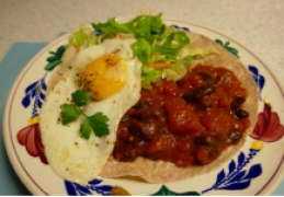 Huevos Rancheros .......op de wijze van P.G