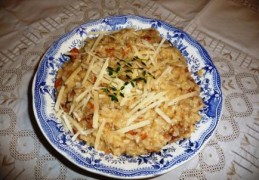 Risotto met cantharellen