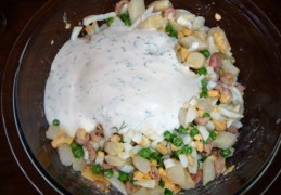 Aspergesalade met Hollandse garnalen