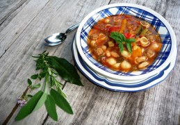 Italiaanse minestronesoep