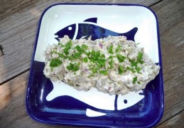 Snelle makreelsalade