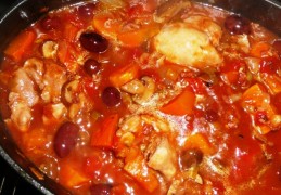 Cacciatore van kip en pompoen (Jamie Oliver)