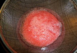 Granita van watermeloen