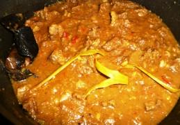 Rendang met rundvlees