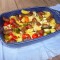 Italiaanse traybake met chipolata's