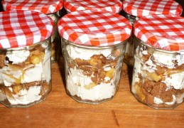 Speculaas tiramisu met gebakken appel