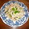 Risotto met asperges, courgette en (zalm)forel